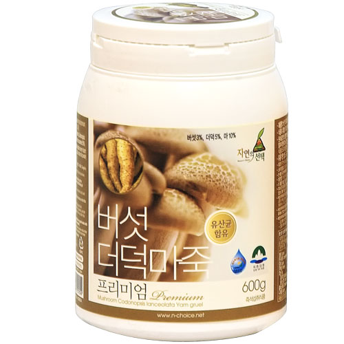 버섯더덕마죽프리미엄600g