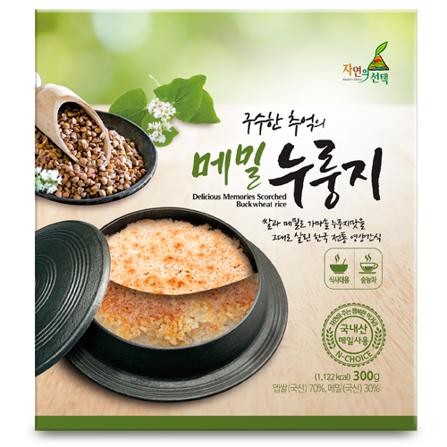 구수한추억의 메밀누룽지300g
